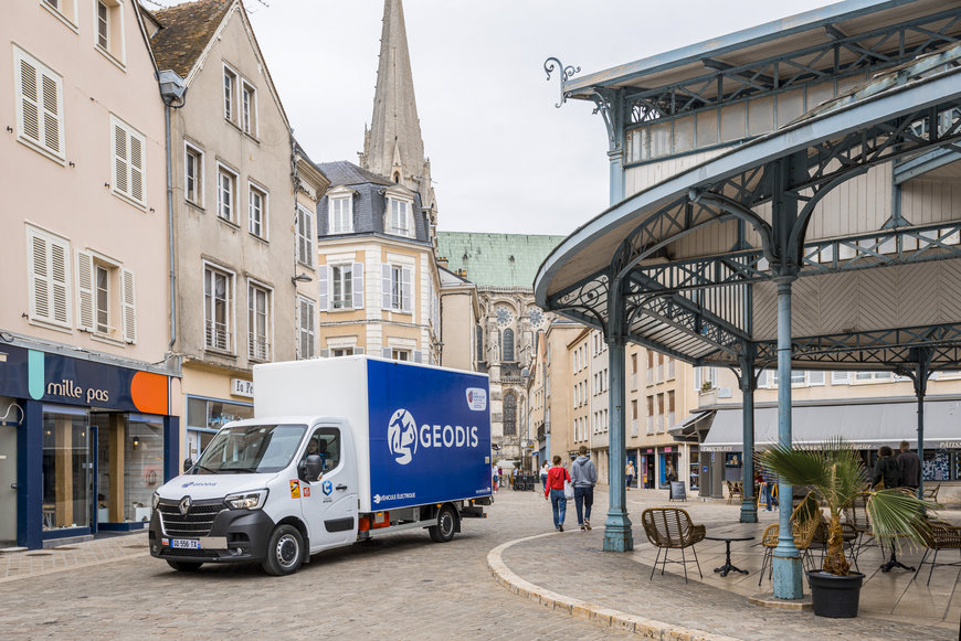 GEODIS RETENU PAR CHARTRES MÉTROPOLE POUR LIVRER LE COEUR DE VILLE PIÉTONNIER EN VÉHICULES ÉLECTRIQUES